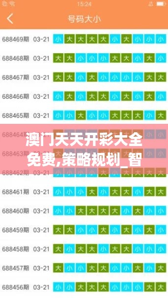 澳门天天开彩大全免费,策略规划_智巧版KVO89.501