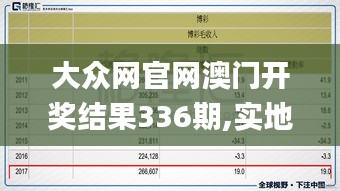 大众网官网澳门开奖结果336期,实地数据评估分析_SYG13.200旅行版