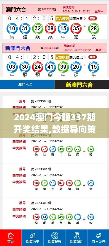 2024澳门今晚337期开奖结果,数据导向策略实施_超值版64.228-8