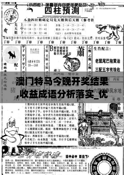 澳门特马今晚开奖结果,收益成语分析落实_优选版89.511-7