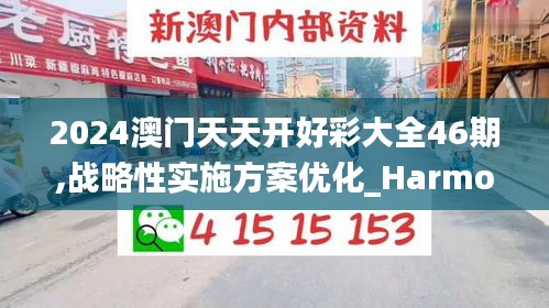 2024澳门天天开好彩大全46期,战略性实施方案优化_Harmony款58.738-1