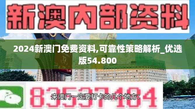 2024新澳门免费资料,可靠性策略解析_优选版54.800