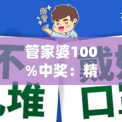 管家婆100%中奖：精打细算的生活乐趣所在