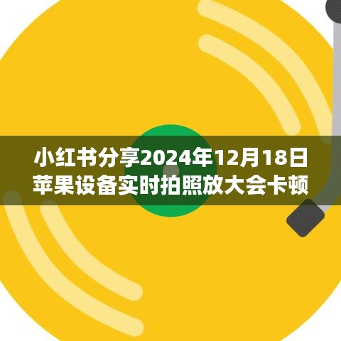 小红书揭秘，苹果设备实时拍照放大卡顿问题解决方案（2024年12月18日分享）