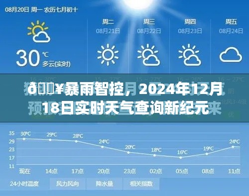 暴雨智控，实时天气查询新纪元开启，2024年12月18日实时更新数据