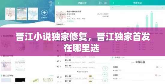 晋江小说独家修复，晋江独家首发在哪里选 