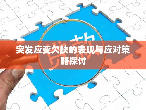 突发应变欠缺的表现与应对策略探讨
