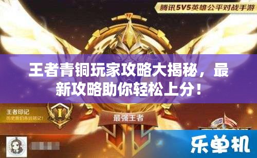 王者青铜玩家攻略大揭秘，最新攻略助你轻松上分！