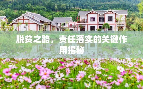 脱贫之路，责任落实的关键作用揭秘