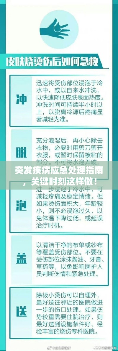 突发疾病应急处理指南，关键时刻这样做！