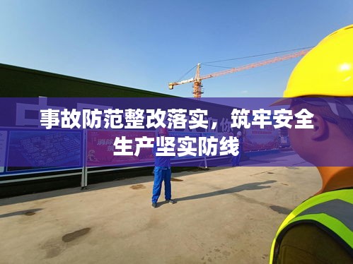 事故防范整改落实，筑牢安全生产坚实防线