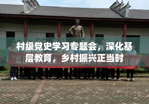 村级党史学习专题会，深化基层教育，乡村振兴正当时