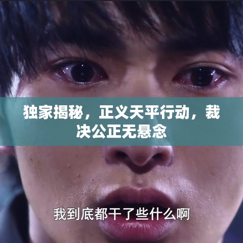 独家揭秘，正义天平行动，裁决公正无悬念