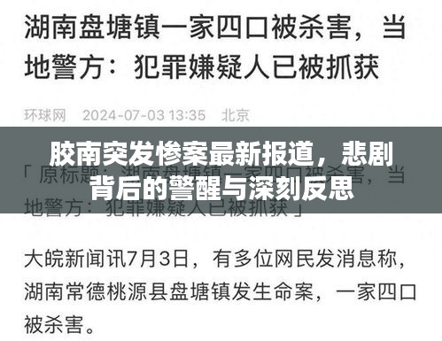 胶南突发惨案最新报道，悲剧背后的警醒与深刻反思