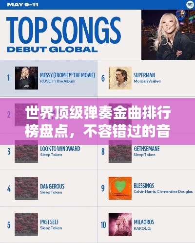 世界顶级弹奏金曲排行榜盘点，不容错过的音乐盛宴！
